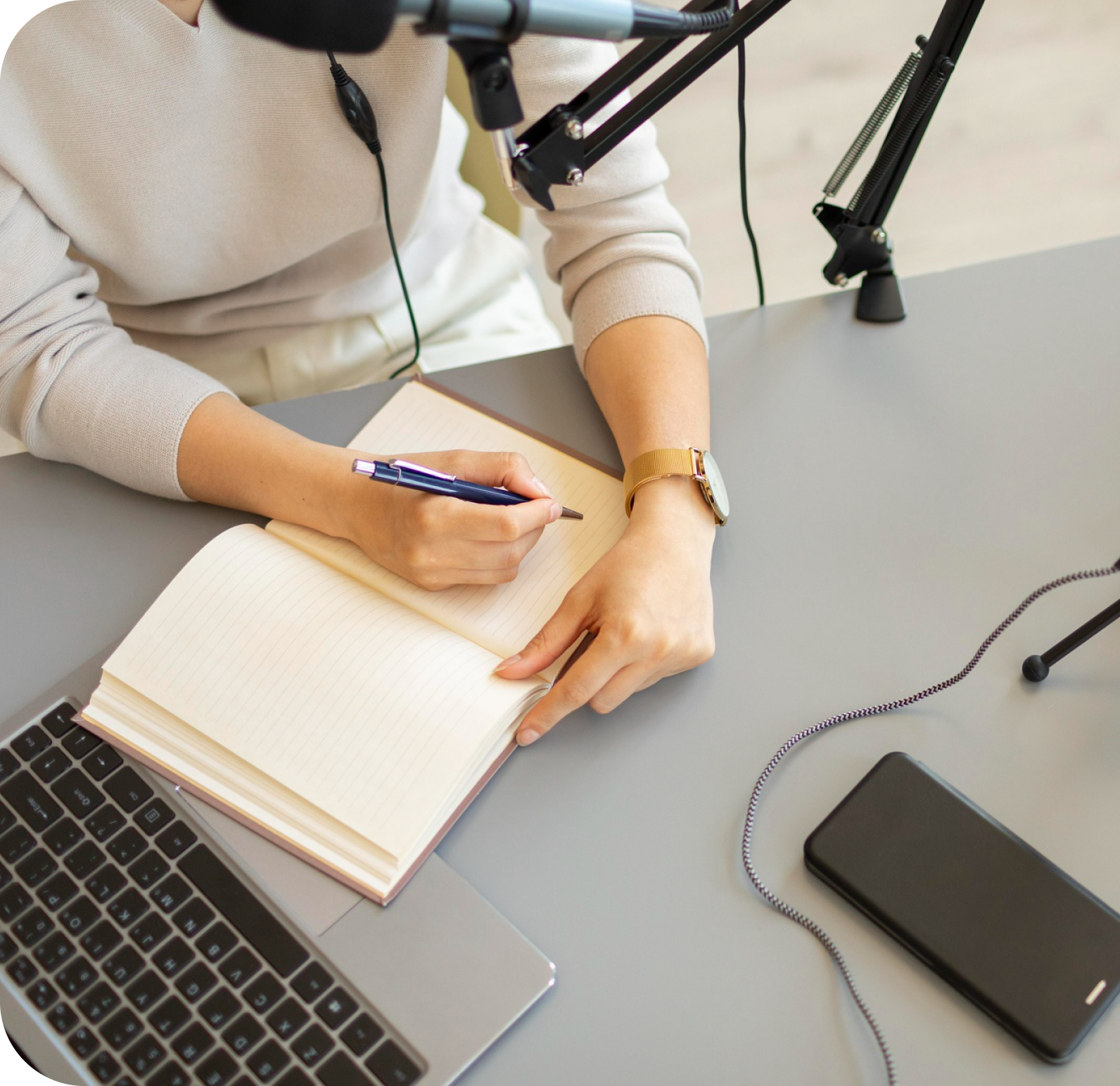 Podcast et échanges